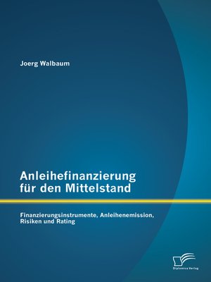 cover image of Anleihefinanzierung für den Mittelstand